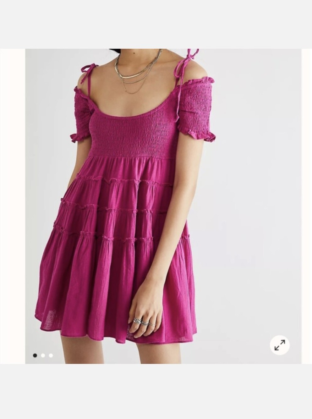 Free People Scoop Neck Summer Dress.